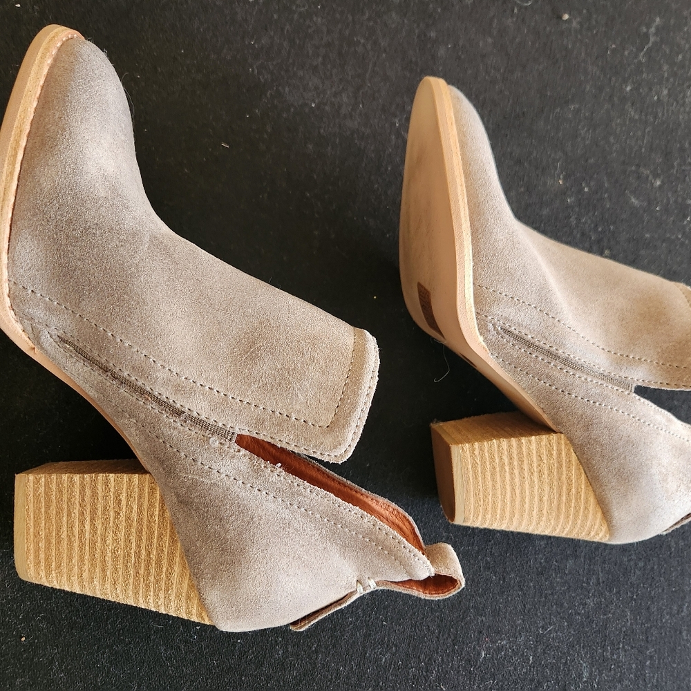 Suede Booties - Picture 5 of 6